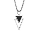 COLLAR TRIANGULO DOBLE 