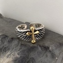 ANILLO GRAFFITI PLUMAS CRUZADAS 