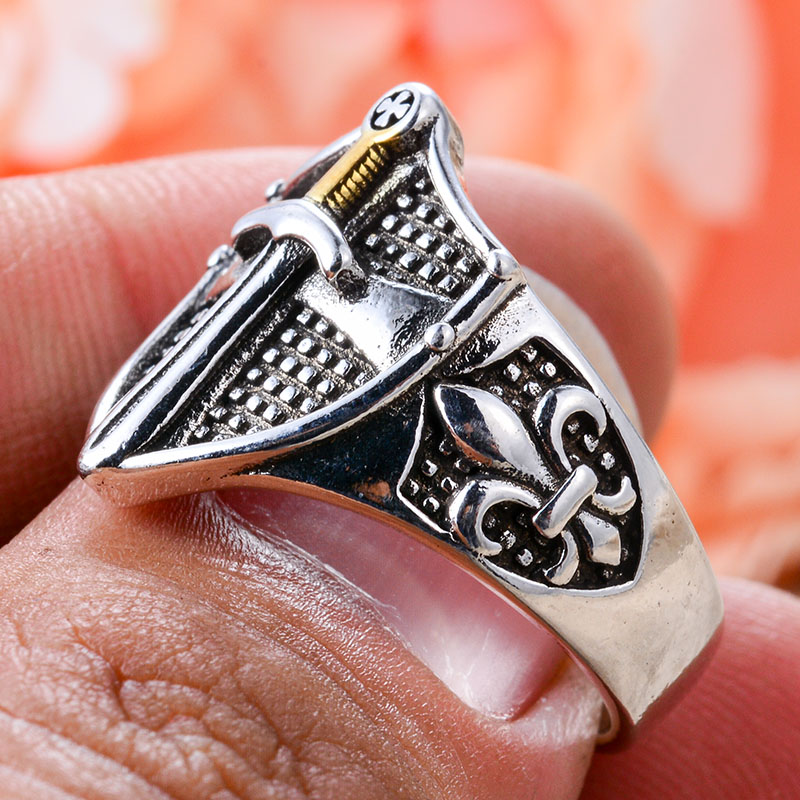 ANILLO ESPADA y ESCUDO