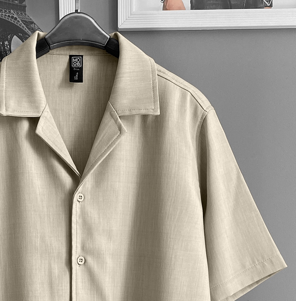 CAMISA LINEN PRADA ARENA