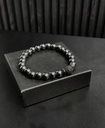 PULSERA SET X3 AGATA NEGRA 