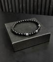 PULSERA SET X3 AGATA NEGRA 