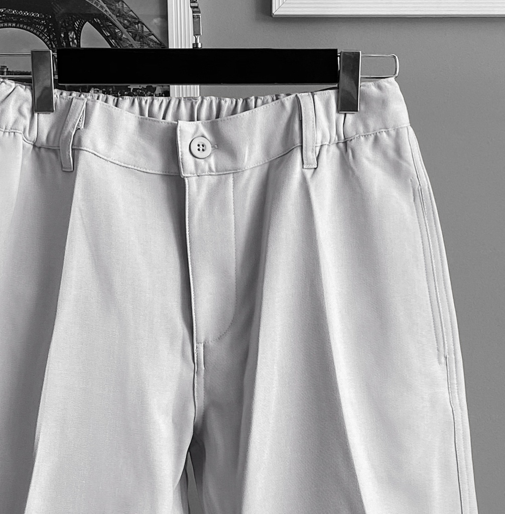 SHORT LINEN PRADA PLOMO
