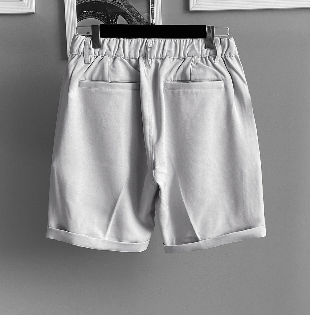 SHORT LINEN PRADA PLOMO