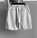 SHORT LINEN PRADA PLOMO