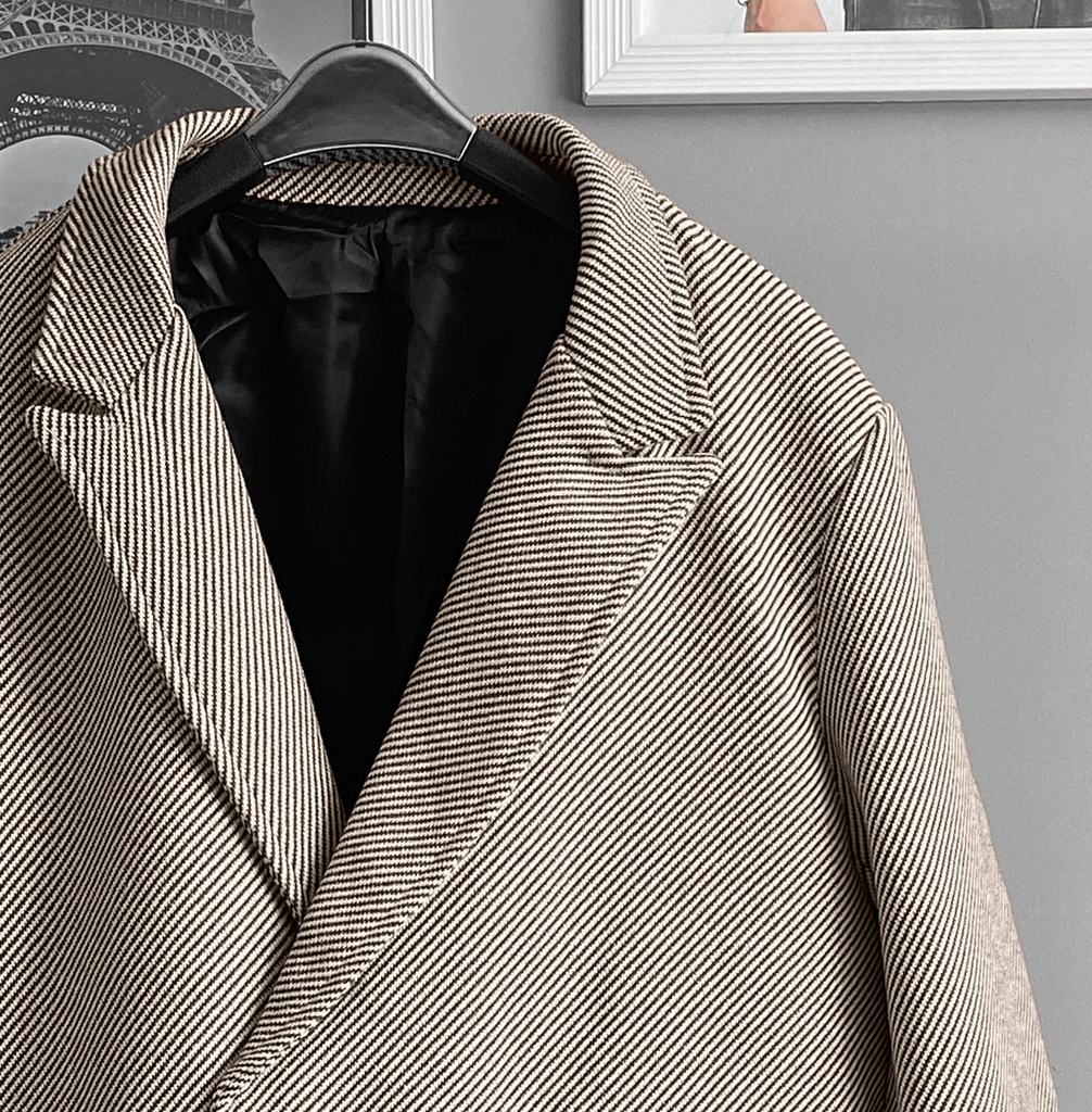 SEMI-LONG COAT BEIGE