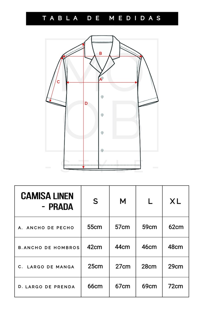 CAMISA LINEN PRADA ARENA