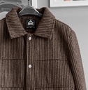 CASACA PAÑO SLIM MARRON
