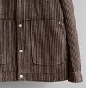 CASACA PAÑO SLIM MARRON