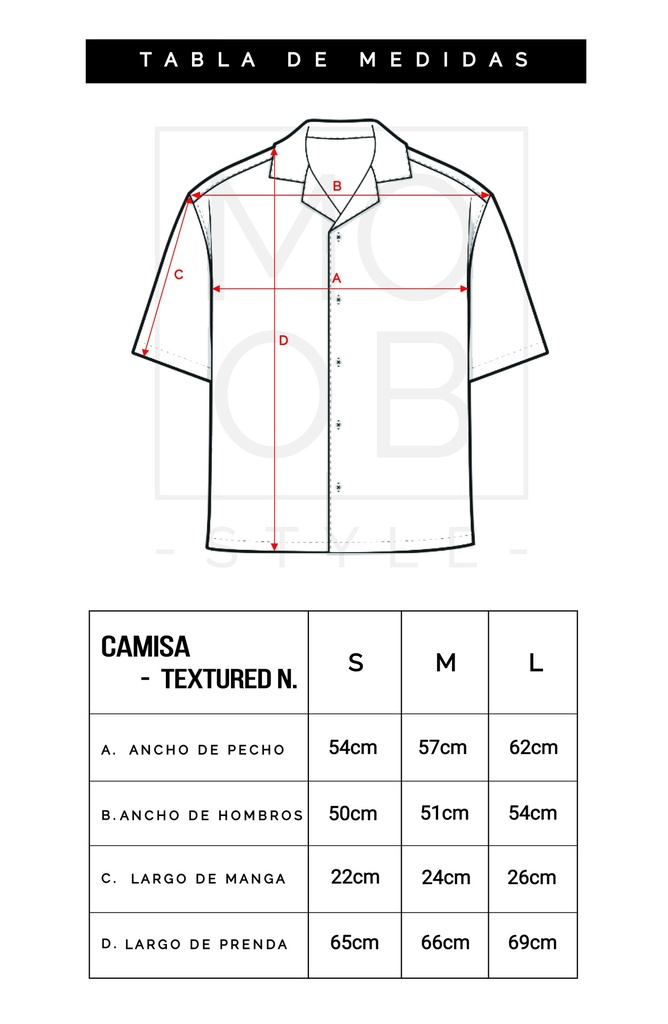 CAMISA TEXTURED NATURAL
