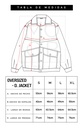 OVERSIZED DENIM JACKET AZUL