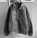 BIO-LEATHER JACKET PLOMO