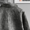 BIO-LEATHER JACKET PLOMO