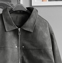 BIO-LEATHER JACKET PLOMO