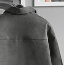 BIO-LEATHER JACKET PLOMO