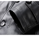 GABARDINA BIO CUERO NEGRO
