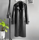 GABARDINA BIO CUERO NEGRO