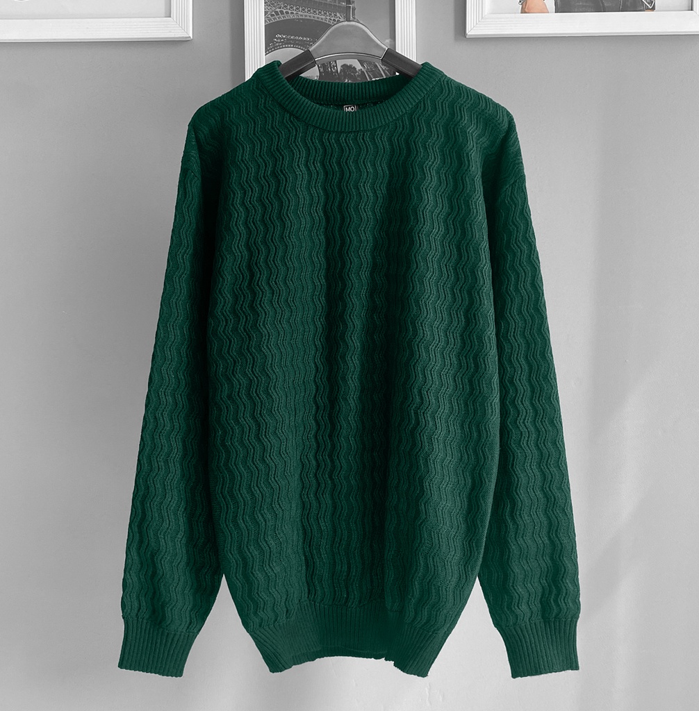 SUETER ZIGZAG VERDE