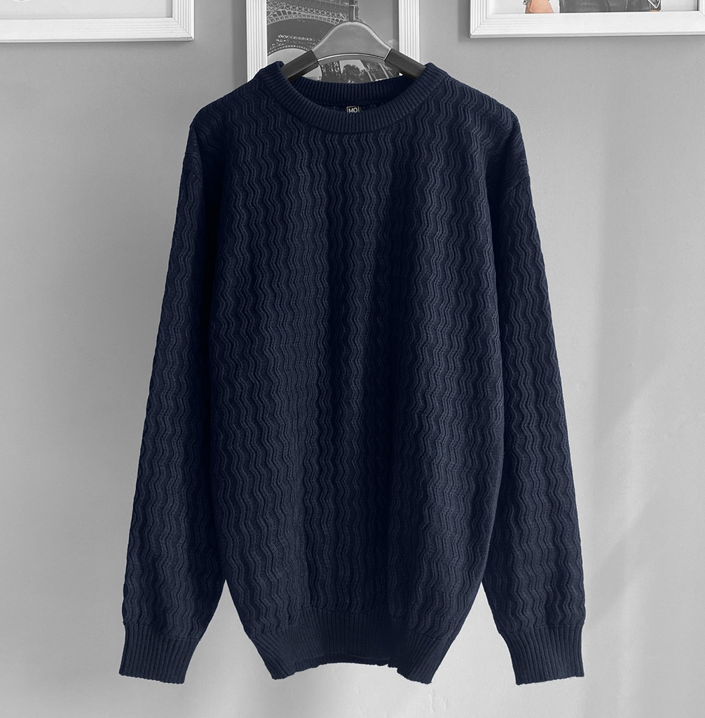 SUETER ZIGZAG AZUL
