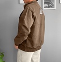 CASACA BOMBER CORDUROY MARRON
