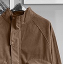 CASACA BOMBER CORDUROY MARRON