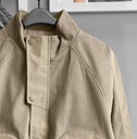 CASACA BOMBER CORDUROY BEIGE