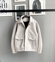 BOMBER JACKET GRIS
