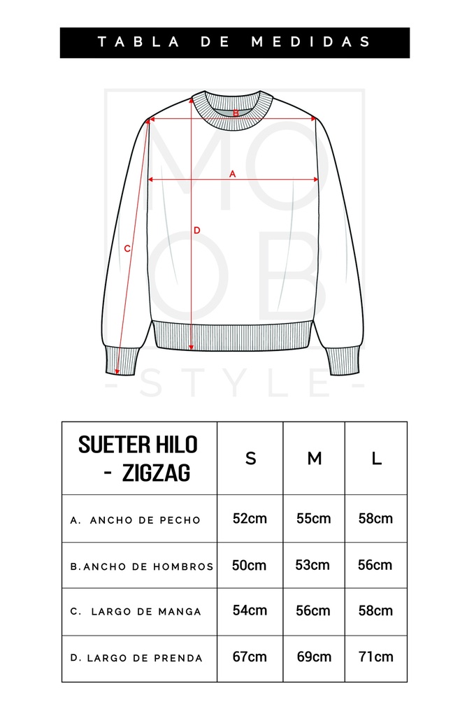 SUETER HILO ZIGZAG VERDE