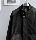CASACA BOMBER CORDUROY NEGRO