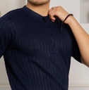 POLO HILO NERU AZUL
