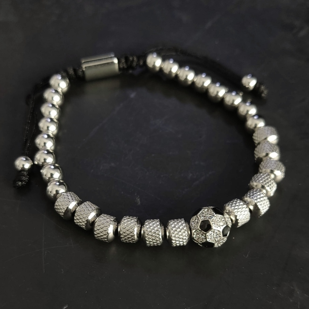 PULSERA DIJE FUTBOL LUJO