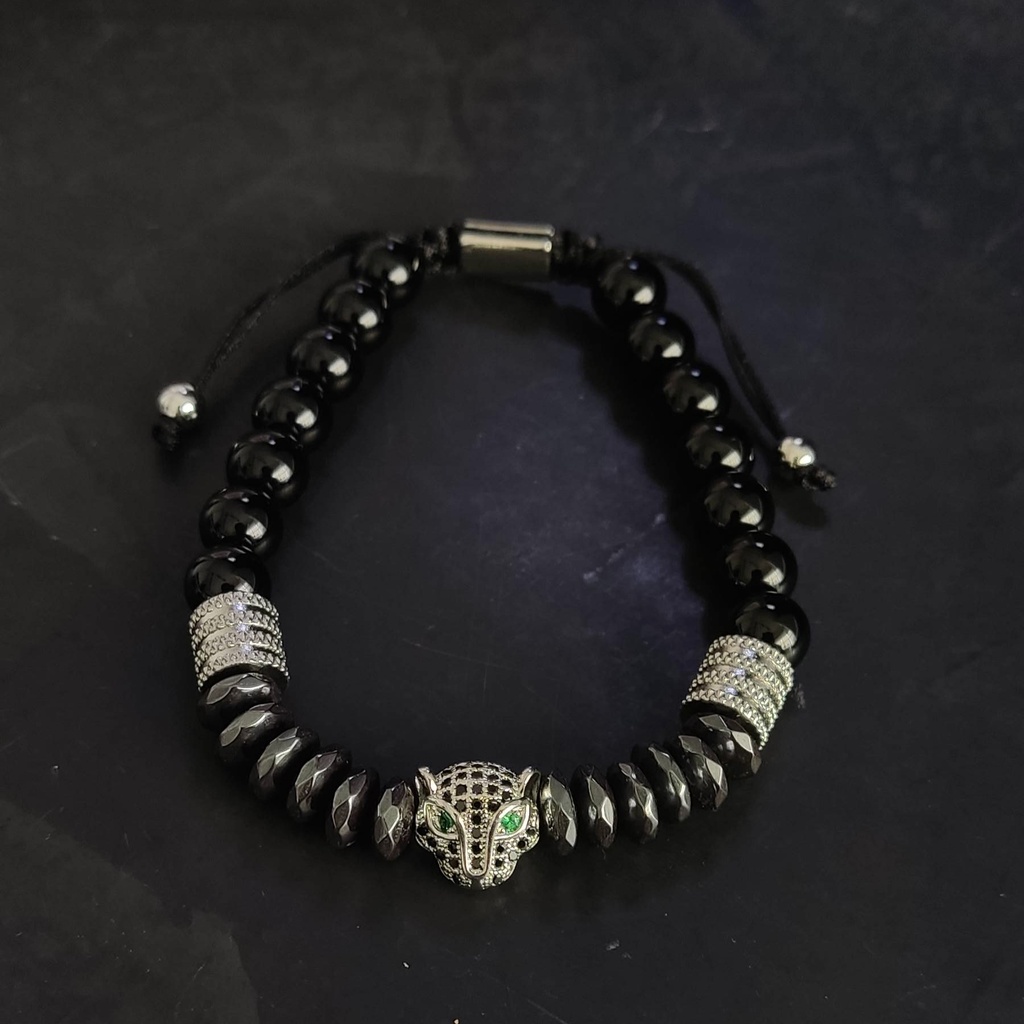 PULSERA PANTERA HEMATITA