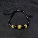 PULSERA DIJE BOLA CIRCON 