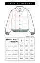 BIO-LEATHER VARSITY JACKET PLOMO ACID