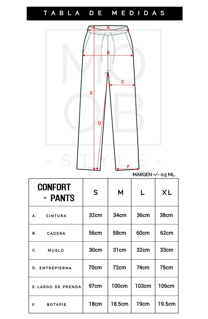 CONFORT PANTS AZUL