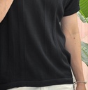 CAMISERO HILO MC NEGRO 