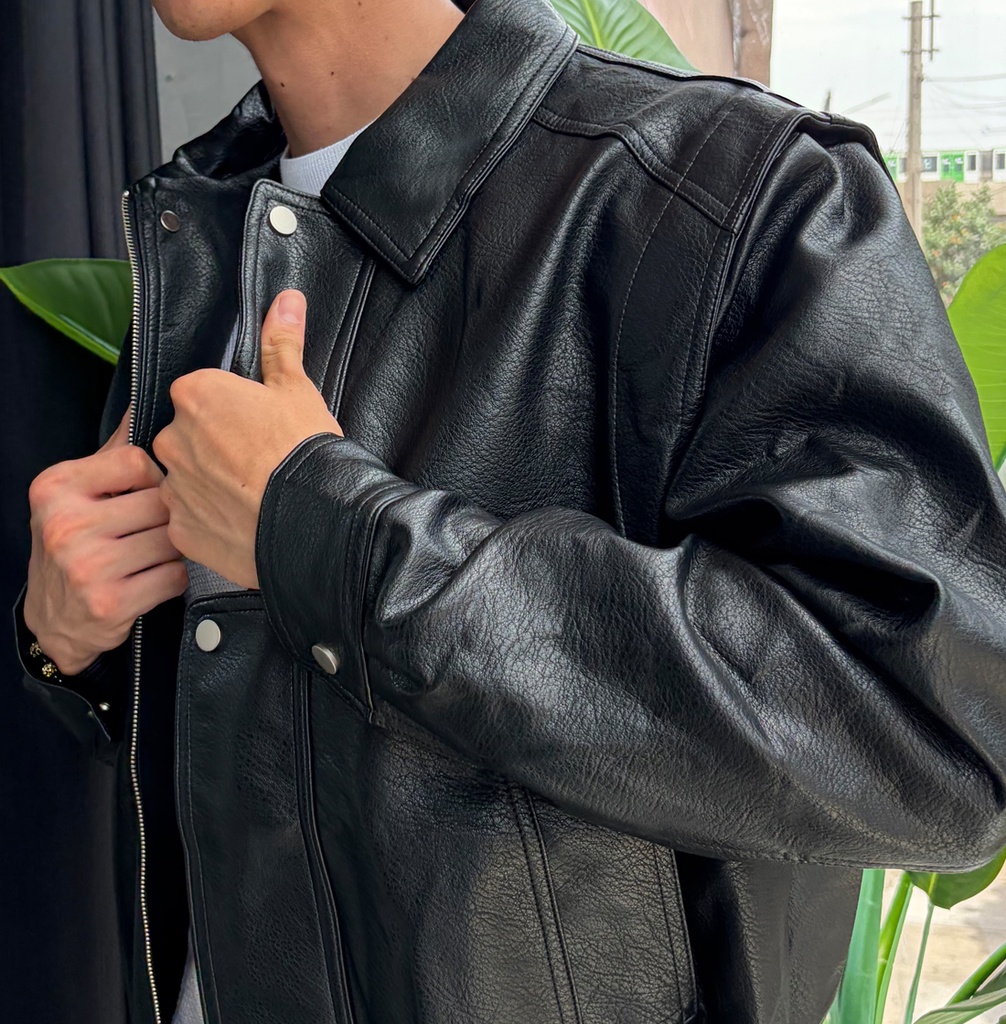 CONTEMPORARY JACKET NEGRO