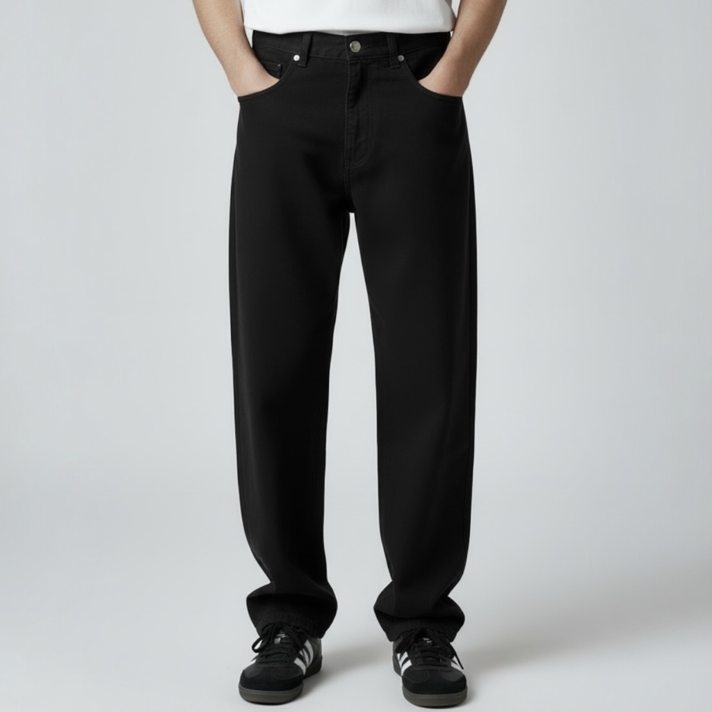 JEAN OVERSIZED NEGRO