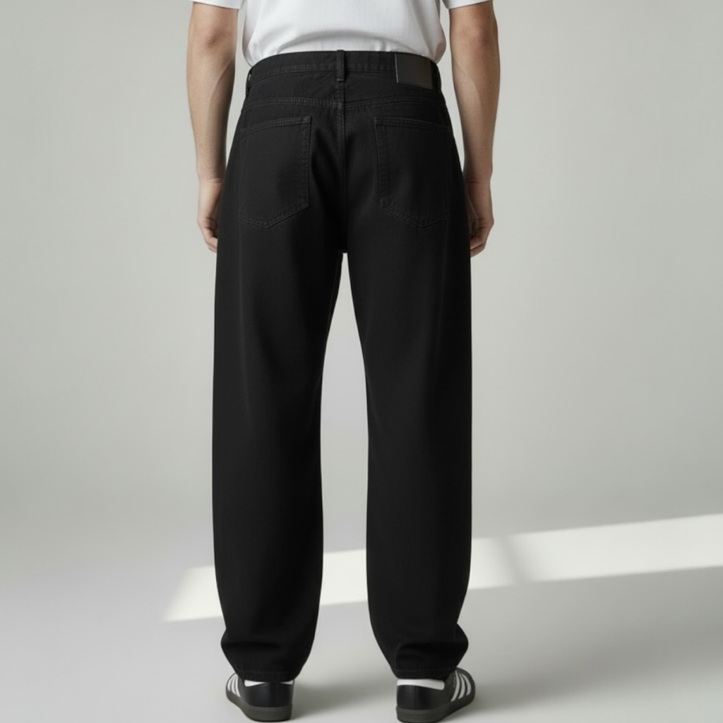 JEAN OVERSIZED NEGRO