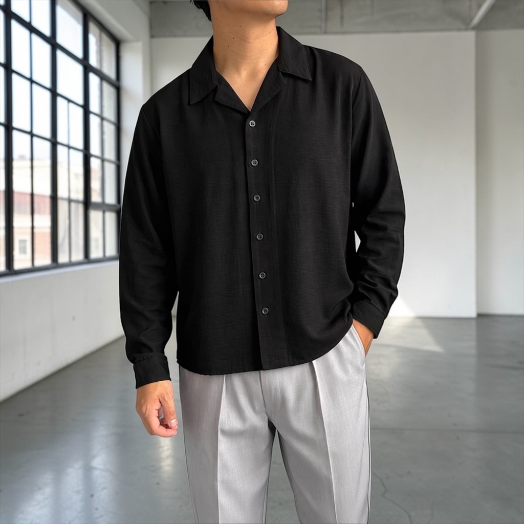 CAMISA CUBANA ESSENTIAL ML 