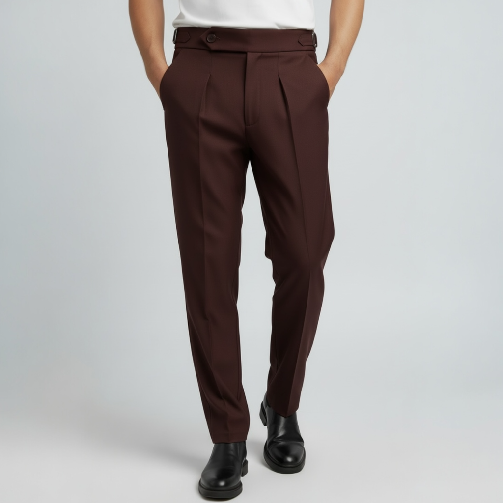 SASTRE PANTS REGULABLE MARRON 