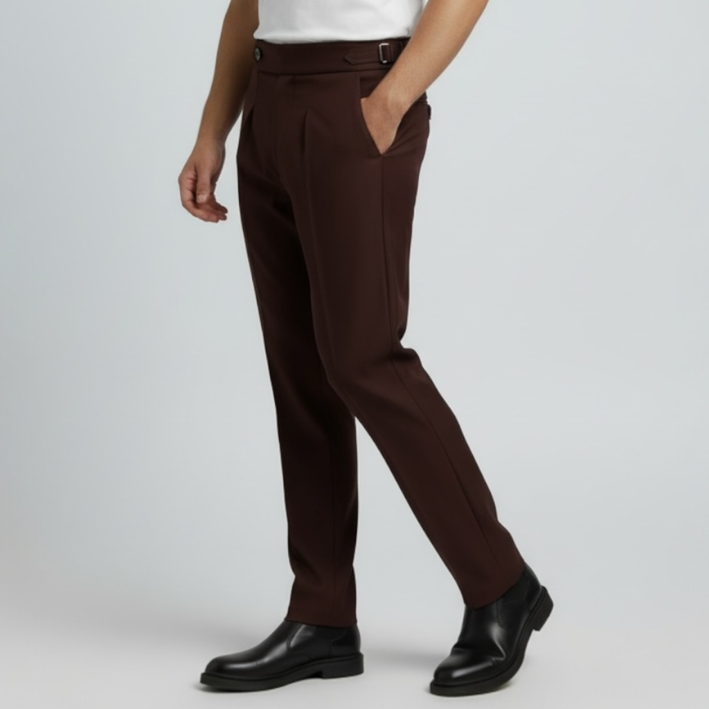 SASTRE PANTS REGULABLE MARRON 