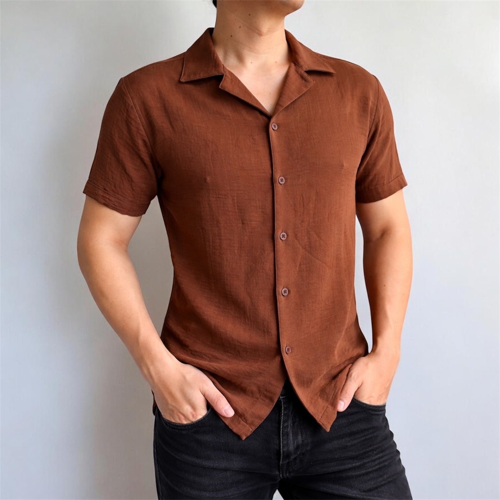 CAMISA CUBANA VIENA SLIM MC