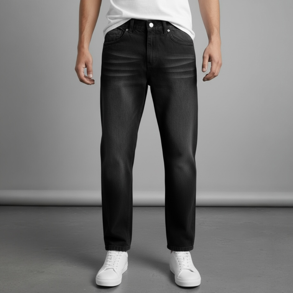 MOM JEAN NEGRO CARBON