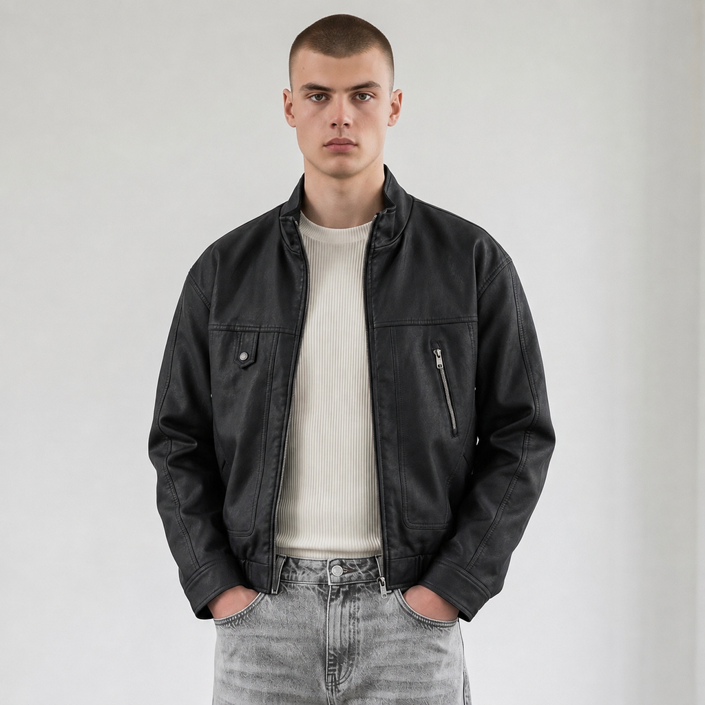 CASACA MONACO ZIP BIOCUERO