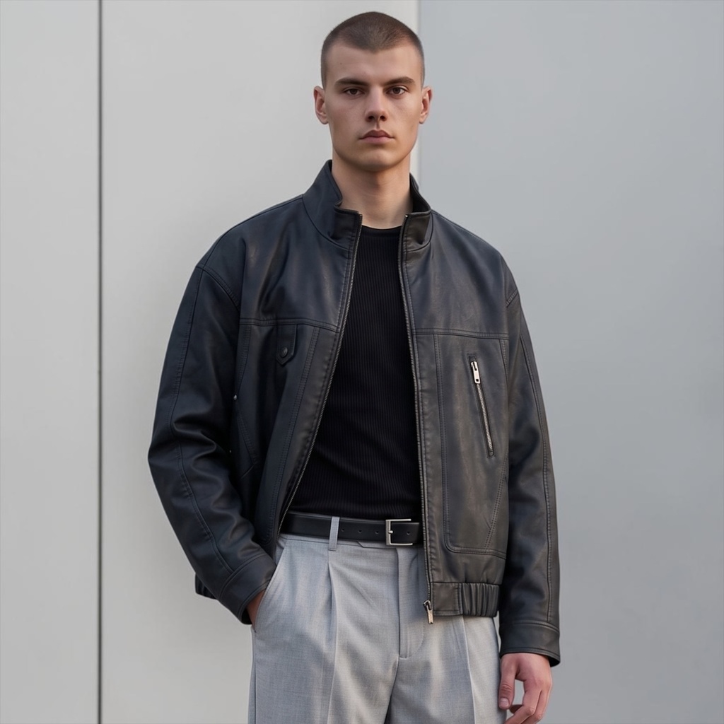 CASACA MONACO ZIP BIOCUERO