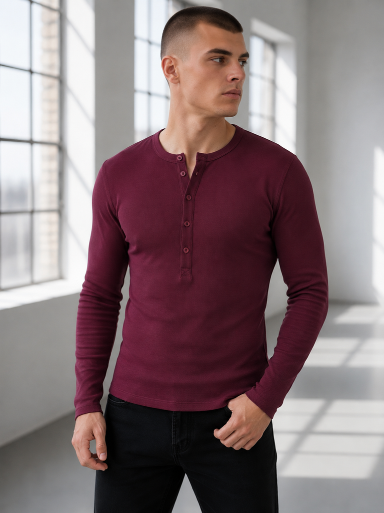 HENLEY SHIRT