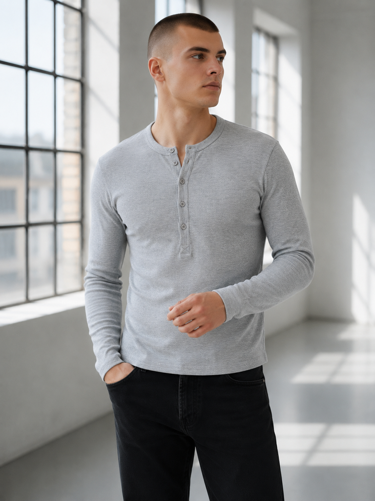 HENLEY SHIRT