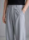 PANTALON SASTRE BAGGY PLOMO