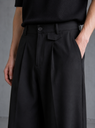 PANTALON SASTRE BAGGY NEGRO